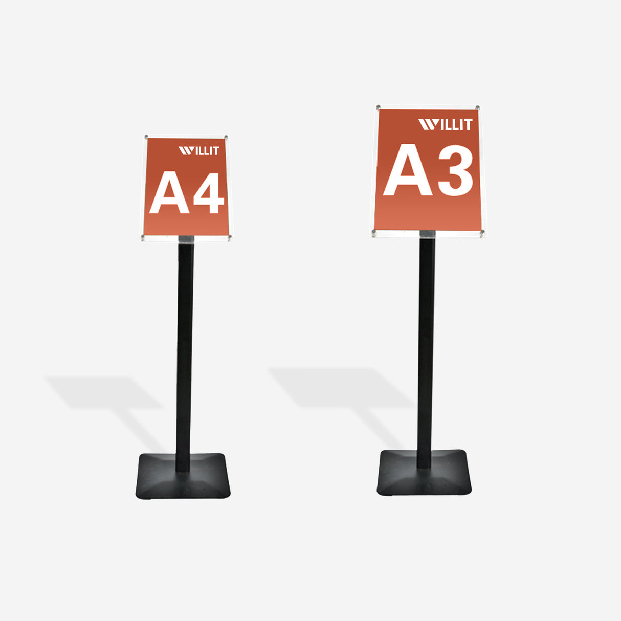 Floor Stand Sign Holder Portrait