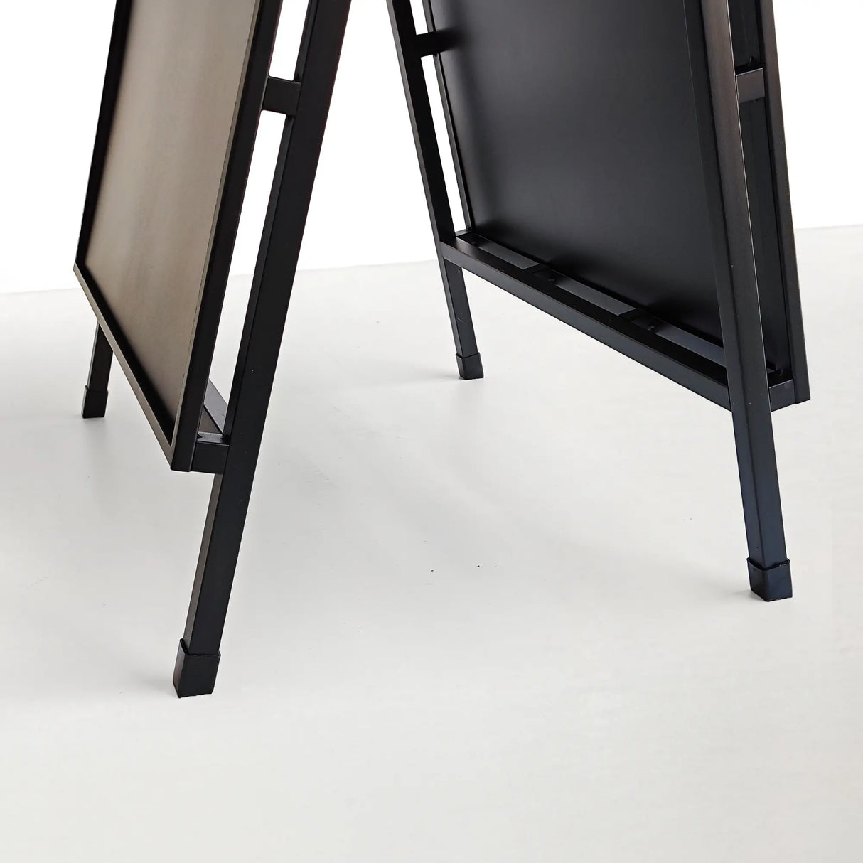 A Frame Pavement Sign – All Black Metal A Board