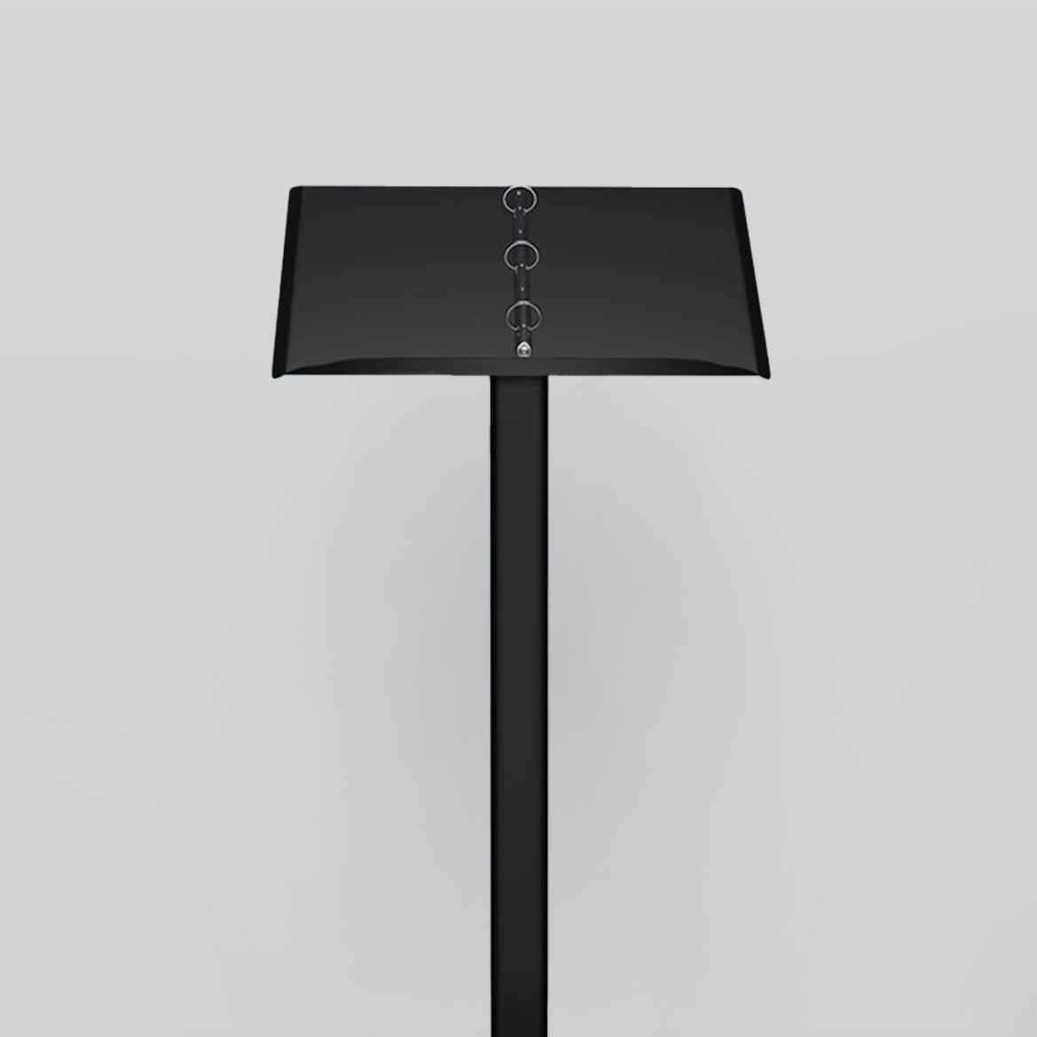 Floor Standing Metal Menu Lectern