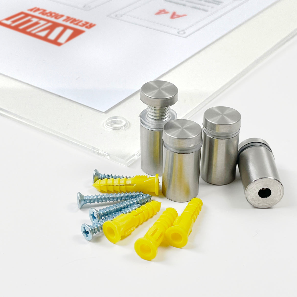 Wall Mount Acrylic Sign Holder