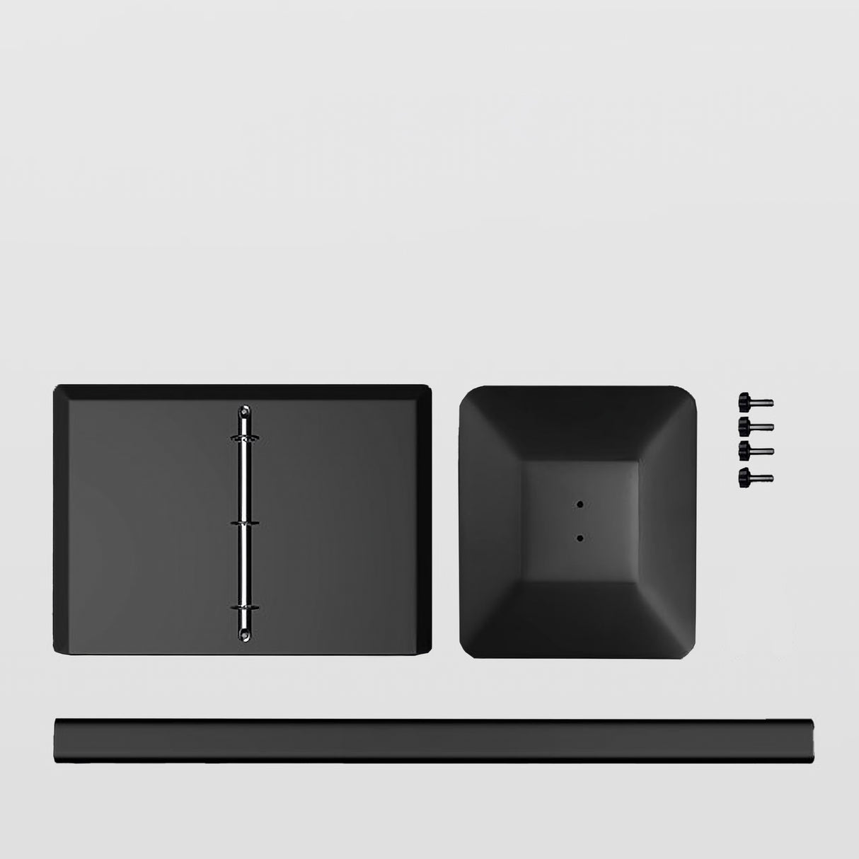 Floor Standing Metal Menu Lectern