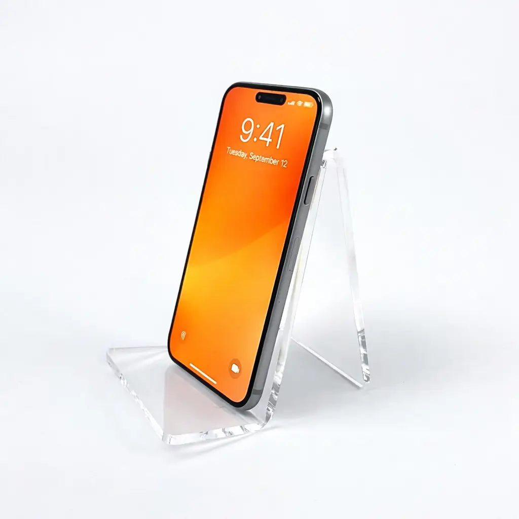 Clear Acrylic Product Display Stand - V Shape