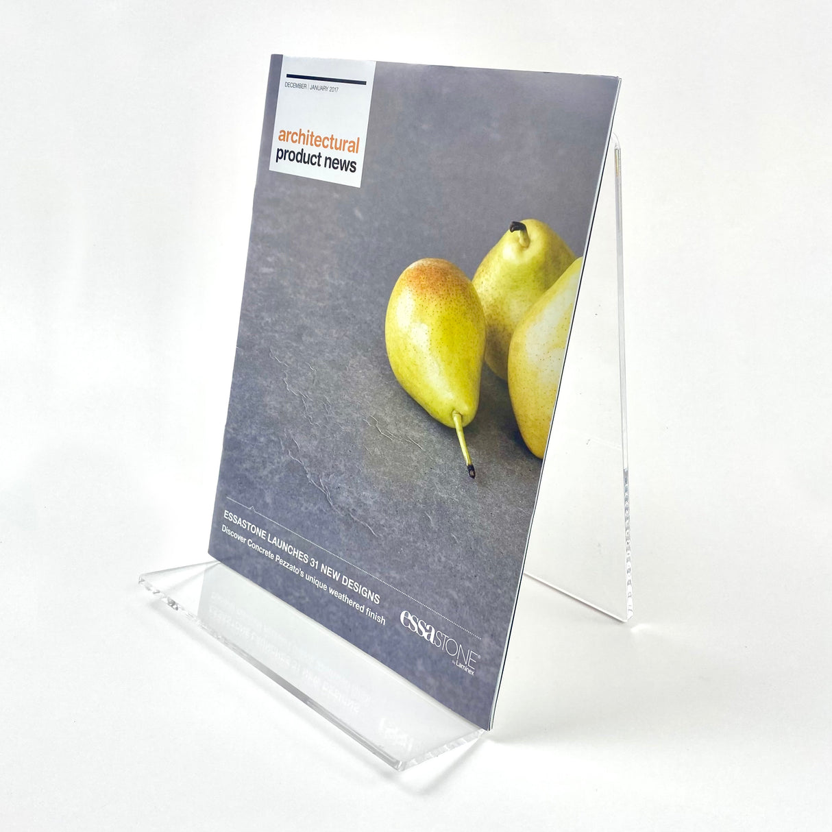 Clear Acrylic Product Display Stand - V Shape