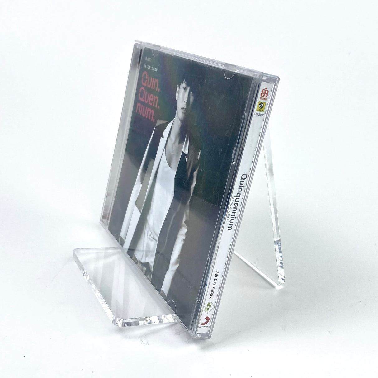 Clear Acrylic Product Display Stand - V Shape