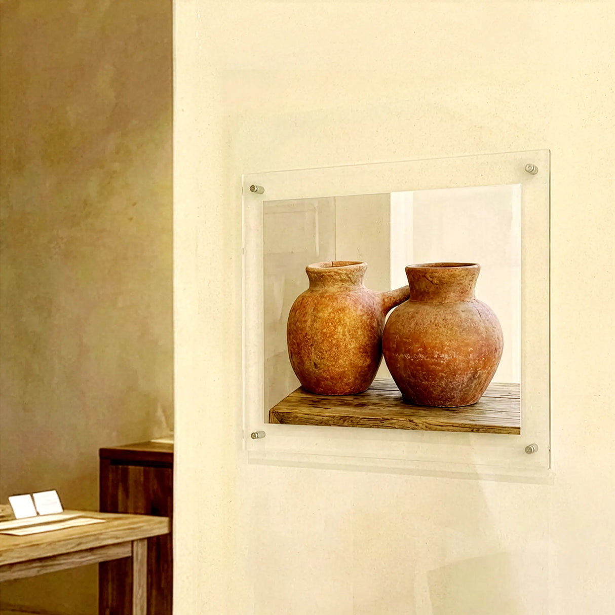 Wall Mount Acrylic Sign Holder