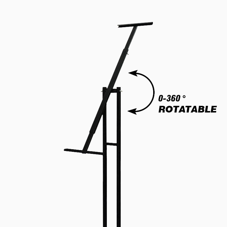 Single Sided Adjustable Floor Stand Poster Display