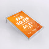 Clear Acrylic Tabletop Sign Holder & Photo Frame