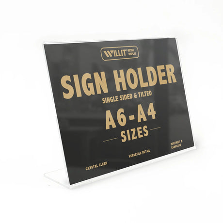 Sign Holder - Single Sided