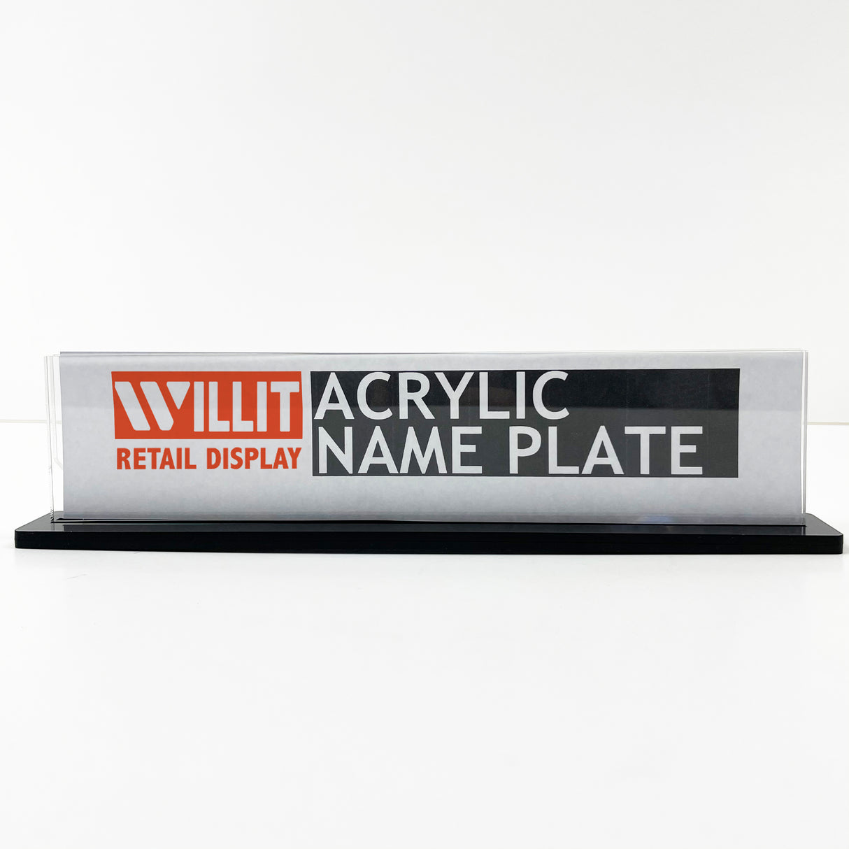 Desk Nameplate Holder by Willit