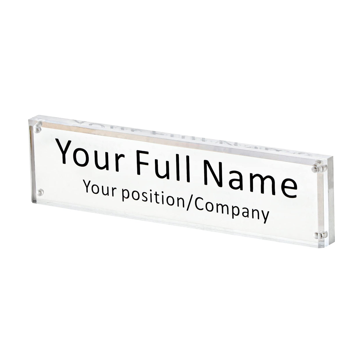 Nameplate Holder - Megnetic