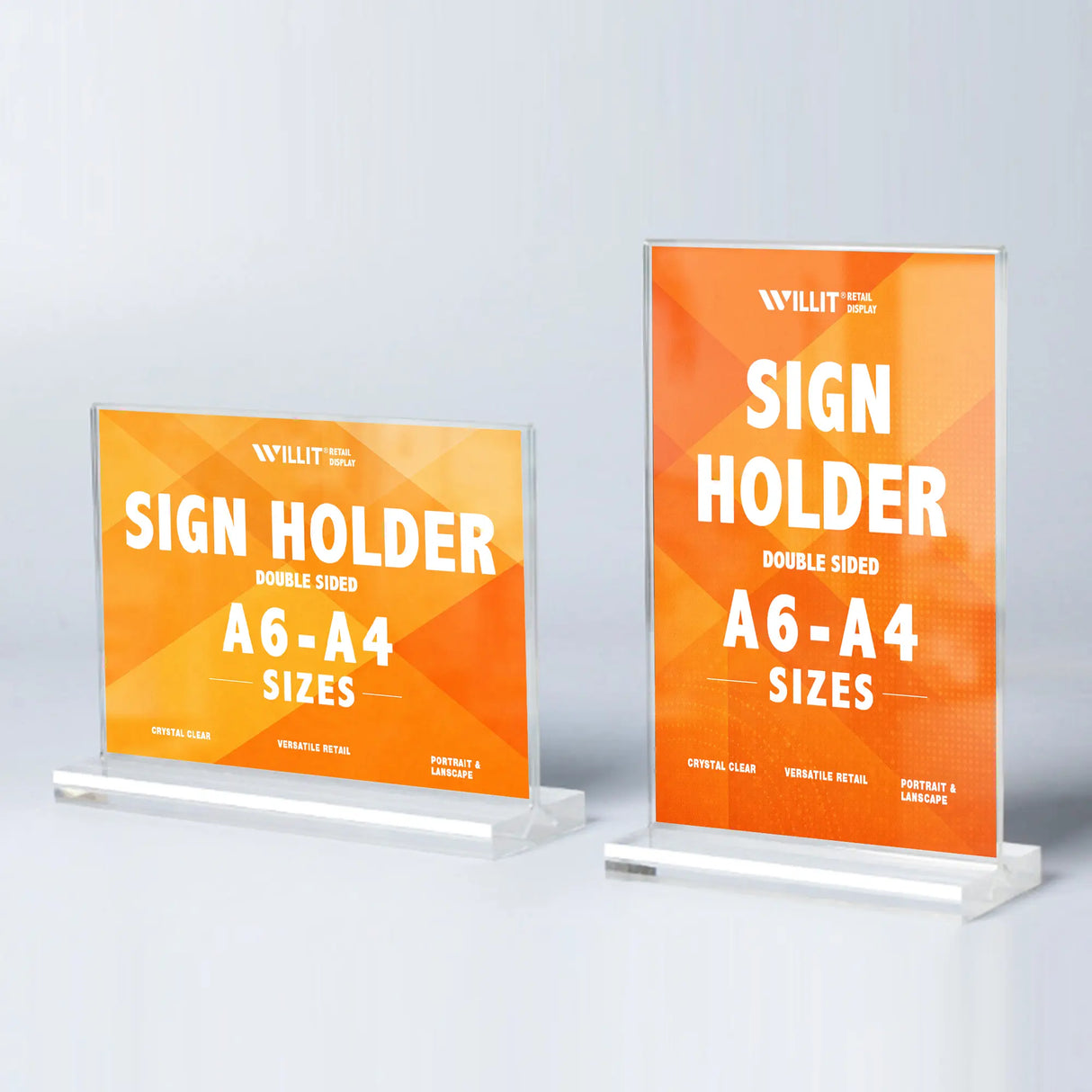 Sign Holder - Double Sided
