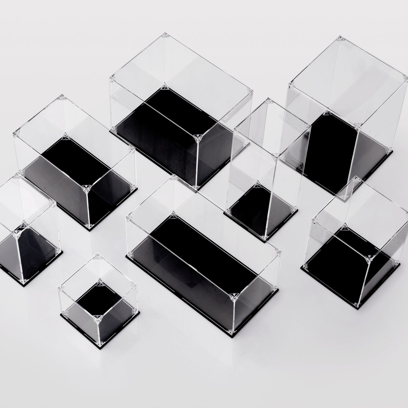 acrylic display box mutiple sizes