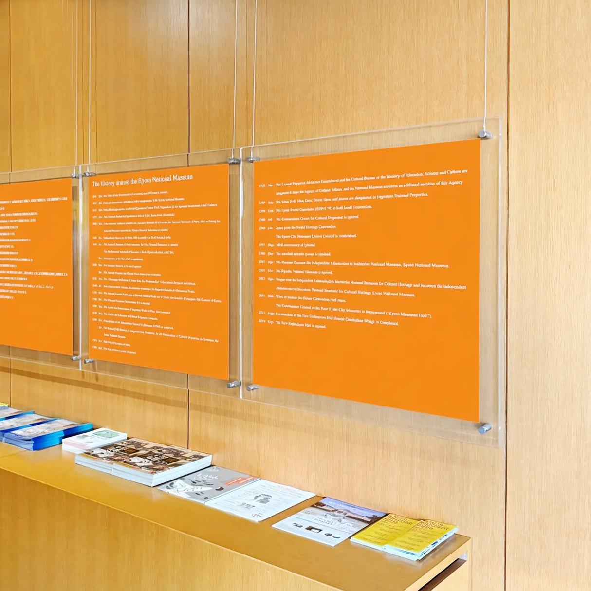 Wall Mount Acrylic Sign Holder