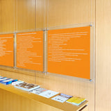 Wall Mount Acrylic Sign Holder